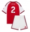Arsenal William Saliba #2 Replika Hemmatröja Barn 2026-27 Kortärmad (+ byxor)
