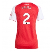 Arsenal William Saliba #2 Replika Hemmatröja Dam 2025-26 Kortärmad