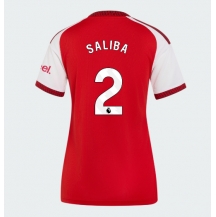 Arsenal William Saliba #2 Replika Hemmatröja Dam 2026-27 Kortärmad