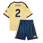 Arsenal William Saliba #2 Replika Tredjetröja Barn 2026-27 Kortärmad (+ byxor)