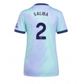 Arsenal William Saliba #2 Replika Tredjetröja Dam 2024-25 Kortärmad