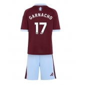 Aston Villa Alejandro Garnacho #17 Replika Hemmatröja Barn 2026-27 Kortärmad (+ byxor)