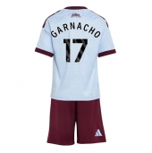 Aston Villa Alejandro Garnacho #17 Replika Tredjetröja Barn 2026-27 Kortärmad (+ byxor)