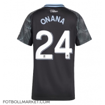 Aston Villa Amadou Onana #24 Replika Bortatröja Dam 2025-26 Kortärmad