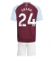 Aston Villa Amadou Onana #24 Replika Hemmatröja Barn 2024-25 Kortärmad (+ byxor)