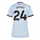 Aston Villa Amadou Onana #24 Replika Tredjetröja Dam 2026-27 Kortärmad