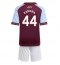 Aston Villa Boubacar Kamara #44 Replika Hemmatröja Barn 2025-26 Kortärmad (+ byxor)