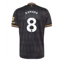 Aston Villa Boubacar Kamara #8 Replika Bortatröja 2026-27 Kortärmad