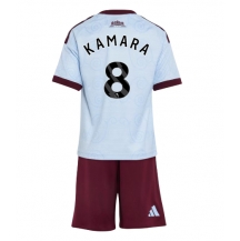 Aston Villa Boubacar Kamara #8 Replika Tredjetröja Barn 2026-27 Kortärmad (+ byxor)