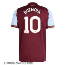 Aston Villa Emiliano Buendia #10 Replika Hemmatröja 2025-26 Kortärmad