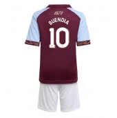 Aston Villa Emiliano Buendia #10 Replika Hemmatröja Barn 2025-26 Kortärmad (+ byxor)