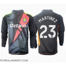 Aston Villa Emiliano Martinez #23 Målvakt Replika Bortatröja 2024-25 Långärmad