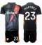 Aston Villa Emiliano Martinez #23 Målvakt Replika Bortatröja Barn 2024-25 Kortärmad (+ byxor)