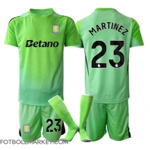 Aston Villa Emiliano Martinez #23 Målvakt Replika Bortatröja Barn 2025-26 Kortärmad (+ byxor)