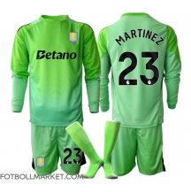 Aston Villa Emiliano Martinez #23 Målvakt Replika Bortatröja Barn 2025-26 Långärmad (+ byxor)