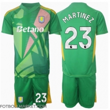 Aston Villa Emiliano Martinez #23 Målvakt Replika Hemmatröja Barn 2024-25 Kortärmad (+ byxor)