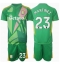 Aston Villa Emiliano Martinez #23 Målvakt Replika Hemmatröja Barn 2024-25 Kortärmad (+ byxor)