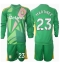 Aston Villa Emiliano Martinez #23 Målvakt Replika Hemmatröja Barn 2024-25 Långärmad (+ byxor)