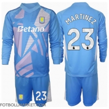 Aston Villa Emiliano Martinez #23 Målvakt Replika Tredjetröja Barn 2024-25 Långärmad (+ byxor)