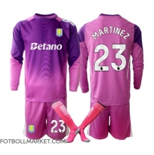 Aston Villa Emiliano Martinez #23 Målvakt Replika Tredjetröja Barn 2025-26 Långärmad (+ byxor)