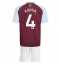 Aston Villa Ezri Konsa #4 Replika Hemmatröja Barn 2024-25 Kortärmad (+ byxor)