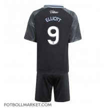 Aston Villa Harvey Elliott #9 Replika Bortatröja Barn 2025-26 Kortärmad (+ byxor)