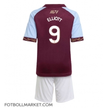 Aston Villa Harvey Elliott #9 Replika Hemmatröja Barn 2025-26 Kortärmad (+ byxor)