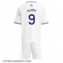 Aston Villa Harvey Elliott #9 Replika Tredjetröja Barn 2025-26 Kortärmad (+ byxor)