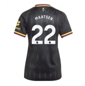 Aston Villa Ian Maatsen #22 Replika Bortatröja Dam 2026-27 Kortärmad