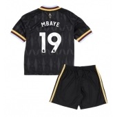 Aston Villa Ibrahim Mbaye #19 Replika Bortatröja Barn 2026-27 Kortärmad (+ byxor)