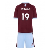 Aston Villa Ibrahim Mbaye #19 Replika Hemmatröja Barn 2026-27 Kortärmad (+ byxor)