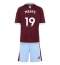 Aston Villa Ibrahim Mbaye #19 Replika Hemmatröja Barn 2026-27 Kortärmad (+ byxor)