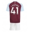 Aston Villa Jacob Ramsey #41 Replika Hemmatröja Barn 2024-25 Kortärmad (+ byxor)