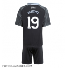 Aston Villa Jadon Sancho #19 Replika Bortatröja Barn 2025-26 Kortärmad (+ byxor)