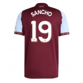 Aston Villa Jadon Sancho #19 Replika Hemmatröja 2025-26 Kortärmad