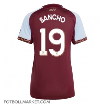 Aston Villa Jadon Sancho #19 Replika Hemmatröja Dam 2025-26 Kortärmad