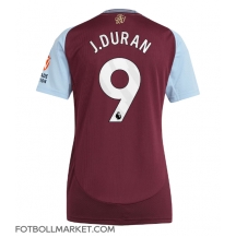 Aston Villa Jhon Duran #9 Replika Hemmatröja Dam 2024-25 Kortärmad