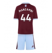 Aston Villa Johan Manzambi #44 Replika Hemmatröja Barn 2026-27 Kortärmad (+ byxor)