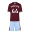 Aston Villa Johan Manzambi #44 Replika Hemmatröja Barn 2026-27 Kortärmad (+ byxor)