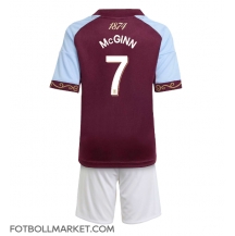 Aston Villa John McGinn #7 Replika Hemmatröja Barn 2025-26 Kortärmad (+ byxor)