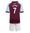 Aston Villa John McGinn #7 Replika Hemmatröja Barn 2025-26 Kortärmad (+ byxor)