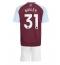Aston Villa Leon Bailey #31 Replika Hemmatröja Barn 2024-25 Kortärmad (+ byxor)