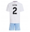 Aston Villa Matty Cash #2 Replika Bortatröja Barn 2024-25 Kortärmad (+ byxor)