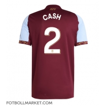 Aston Villa Matty Cash #2 Replika Hemmatröja 2025-26 Kortärmad