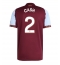 Aston Villa Matty Cash #2 Replika Hemmatröja 2025-26 Kortärmad