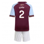 Aston Villa Matty Cash #2 Replika Hemmatröja Barn 2025-26 Kortärmad (+ byxor)