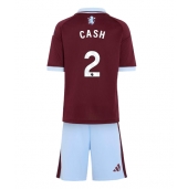 Aston Villa Matty Cash #2 Replika Hemmatröja Barn 2026-27 Kortärmad (+ byxor)