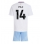 Aston Villa Pau Torres #14 Replika Bortatröja Barn 2024-25 Kortärmad (+ byxor)