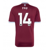 Aston Villa Pau Torres #14 Replika Hemmatröja 2026-27 Kortärmad