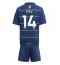 Aston Villa Pau Torres #14 Replika Tredjetröja Barn 2024-25 Kortärmad (+ byxor)